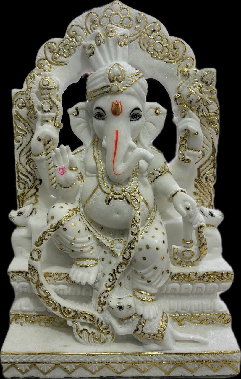 Shri Ganesh Ji marble statues -